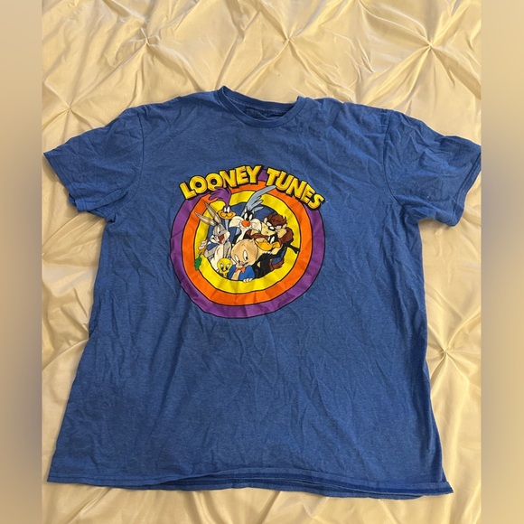 Warner Bros. Tops - Looney Tunes Blue Graphic T-Shirt